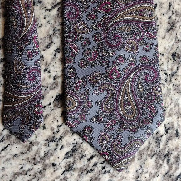 Christian Dior Monsieur Silk Vintage Tie 58" - Picture 2 of 12